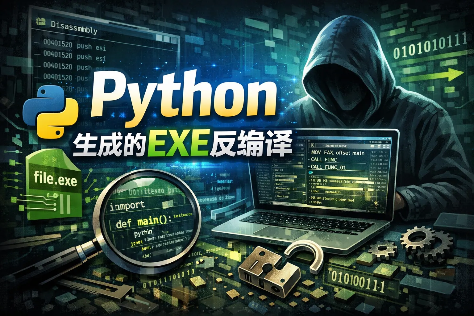 python生成的exe反编译