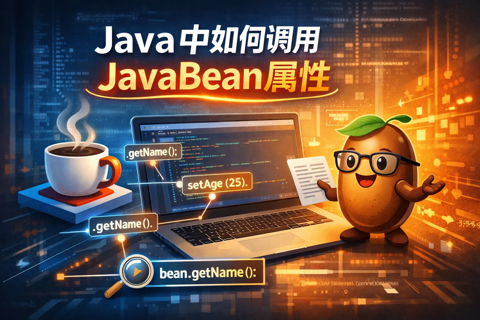 java中如何调用javabean属性
