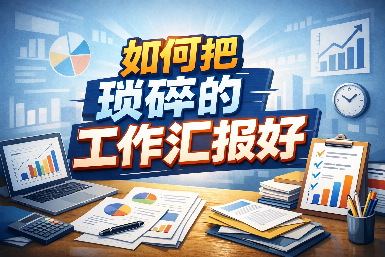 如何把琐碎的工作汇报好