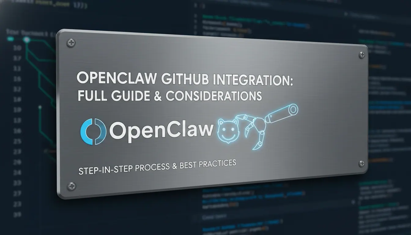 OpenClaw GitHub 接入完整步骤和注意事项