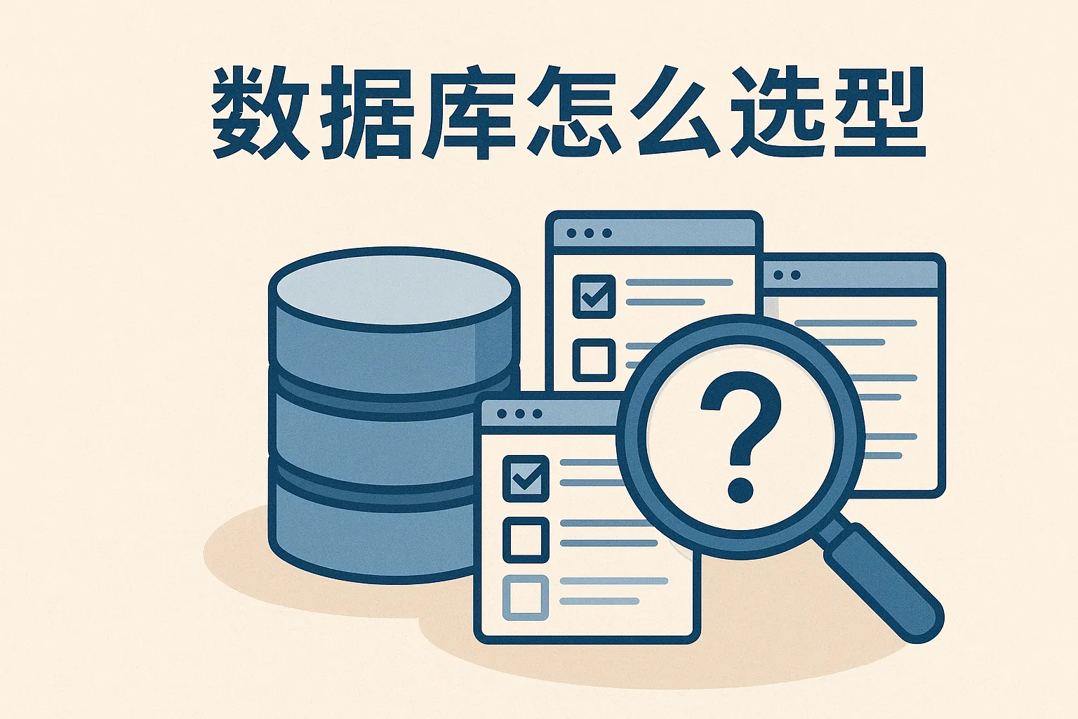 数据库怎么选型