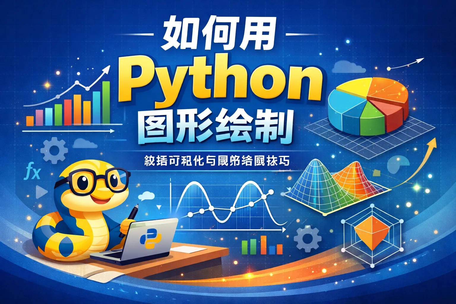 如何用python图形绘制