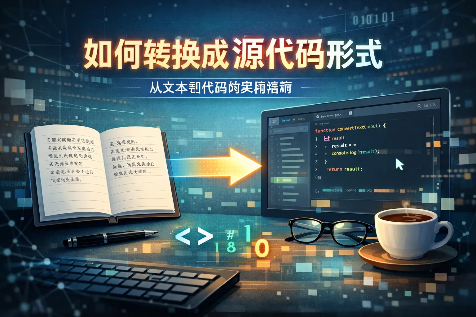 如何转换成源代码形式