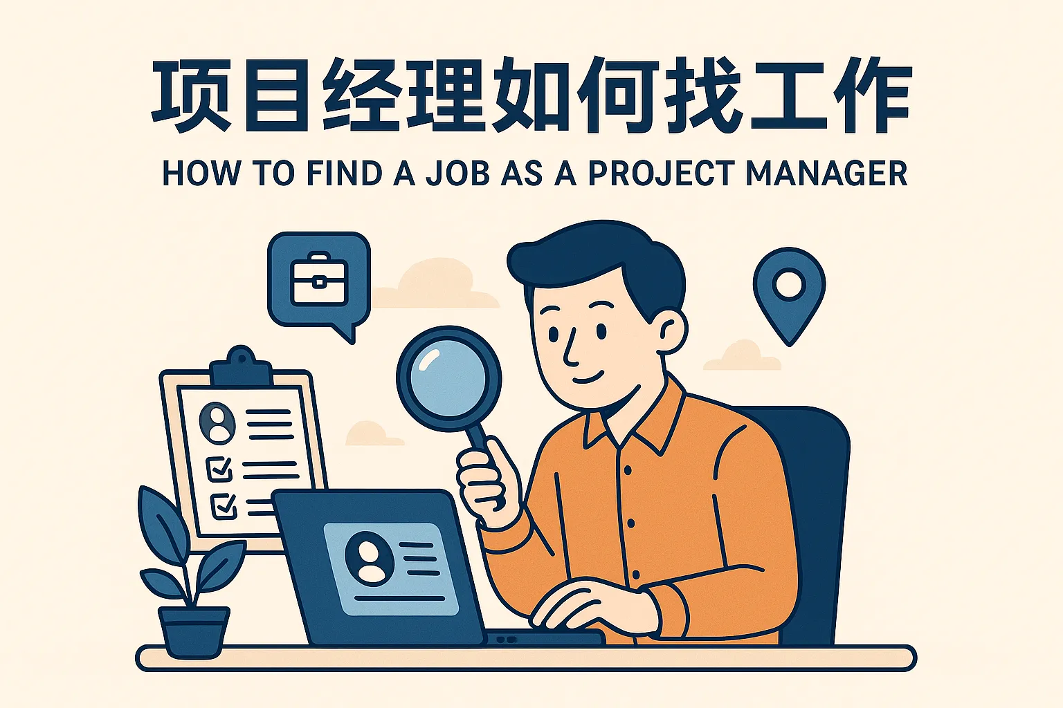 项目经理如何找工作