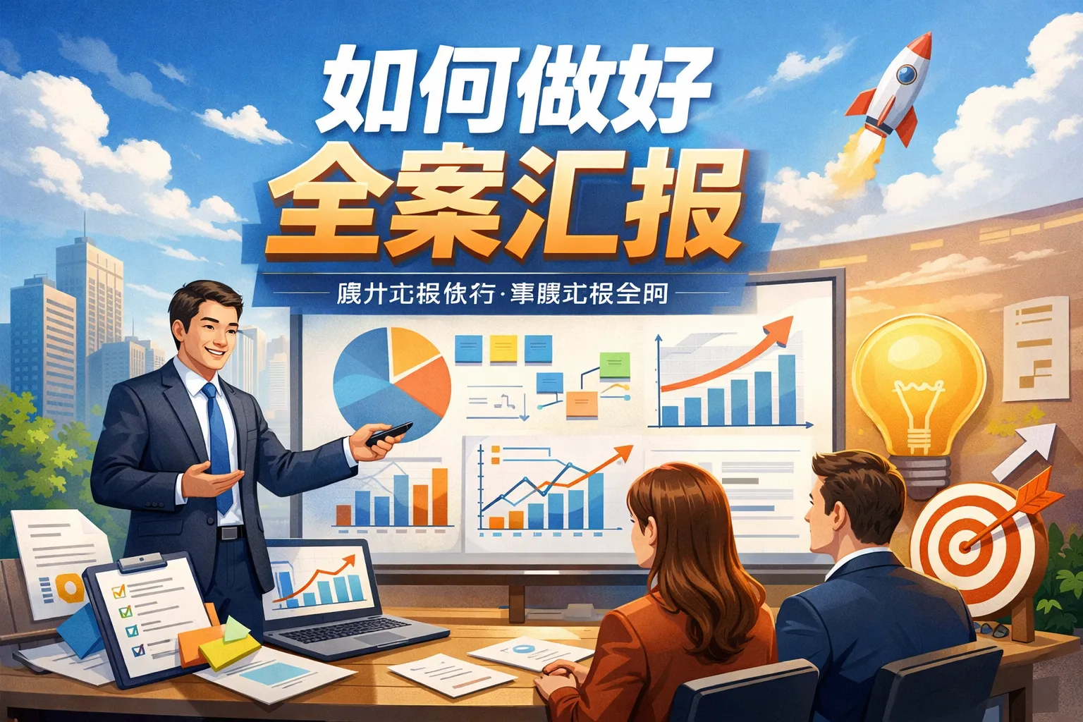 如何做好全案汇报