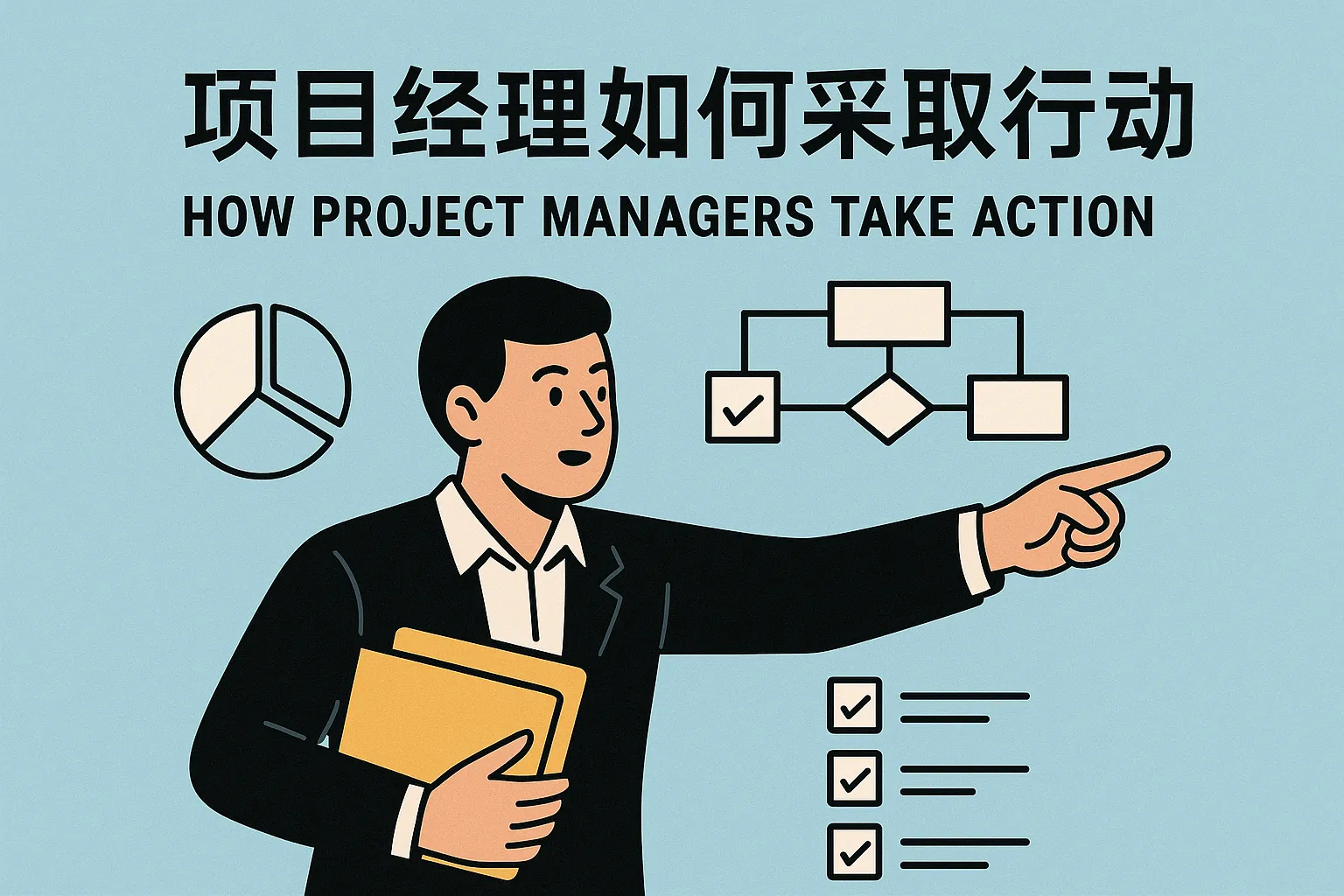 项目经理如何采取行动
