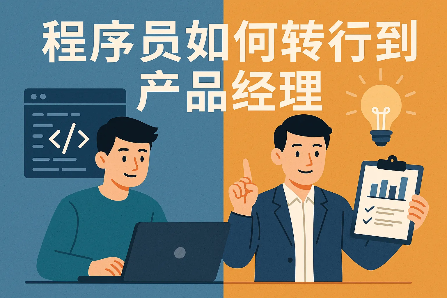 程序员如何转行到产品经理