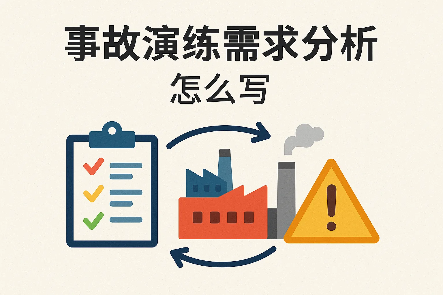 事故演练需求分析怎么写
