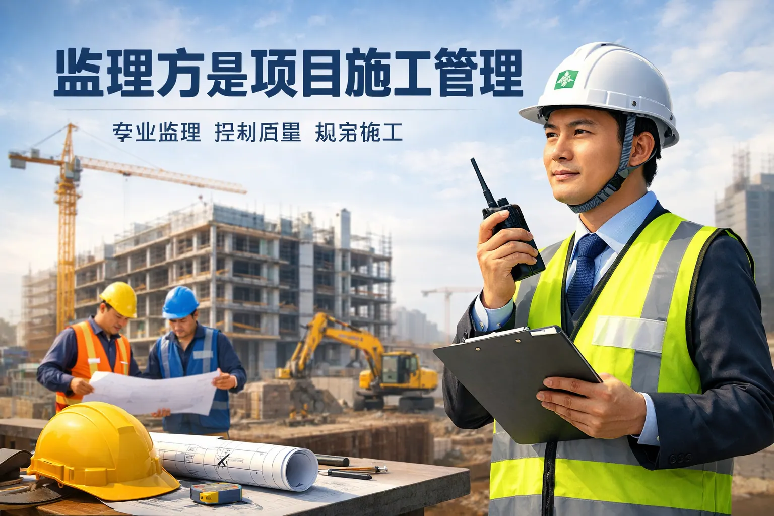 监理方是项目施工管理