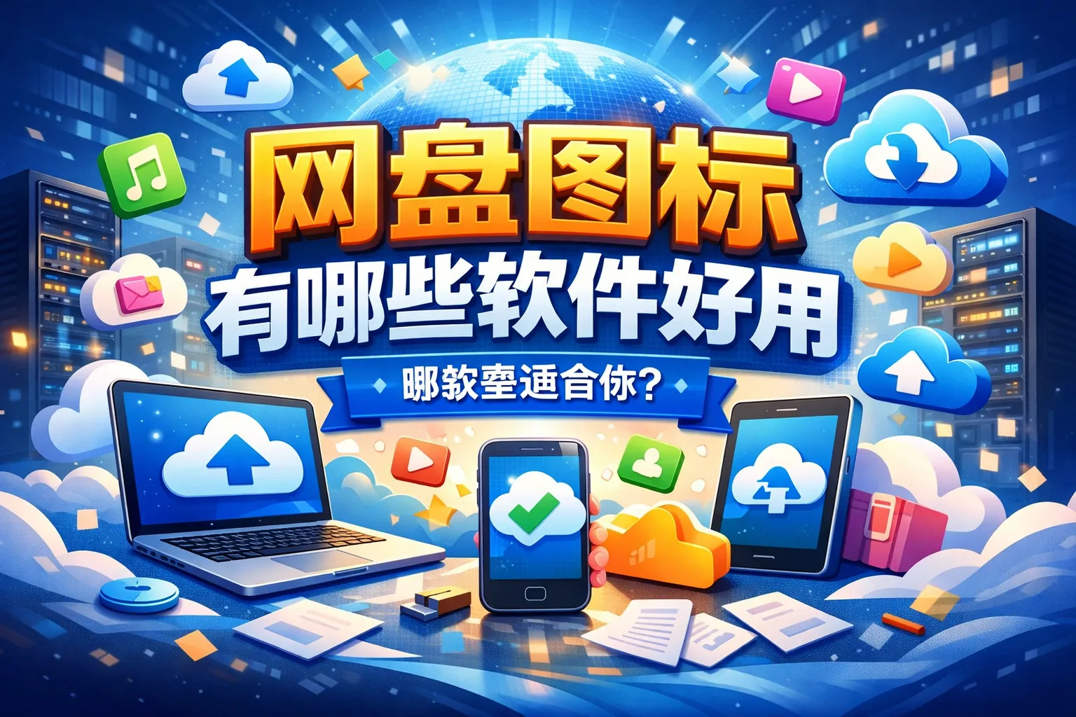 网盘图标有哪些软件好用