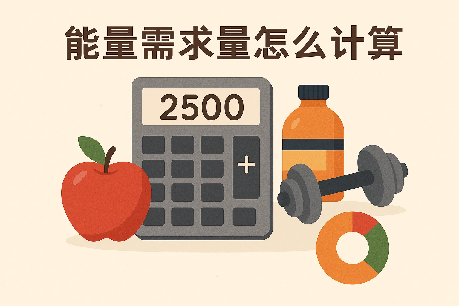 能量需求量怎么计算