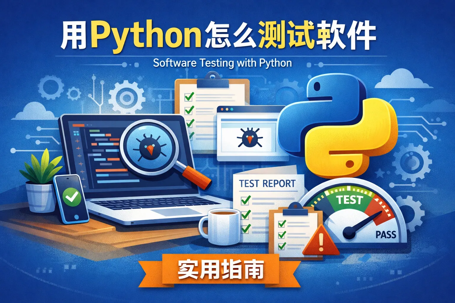 用python怎么测试软件