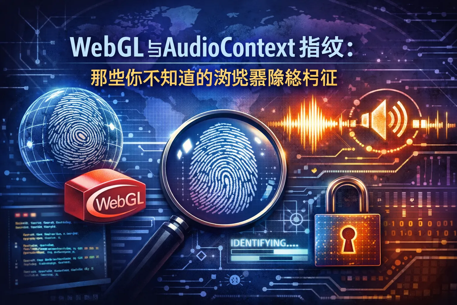 WebGL与AudioContext指纹:那些你不知道的浏览器隐秘特征