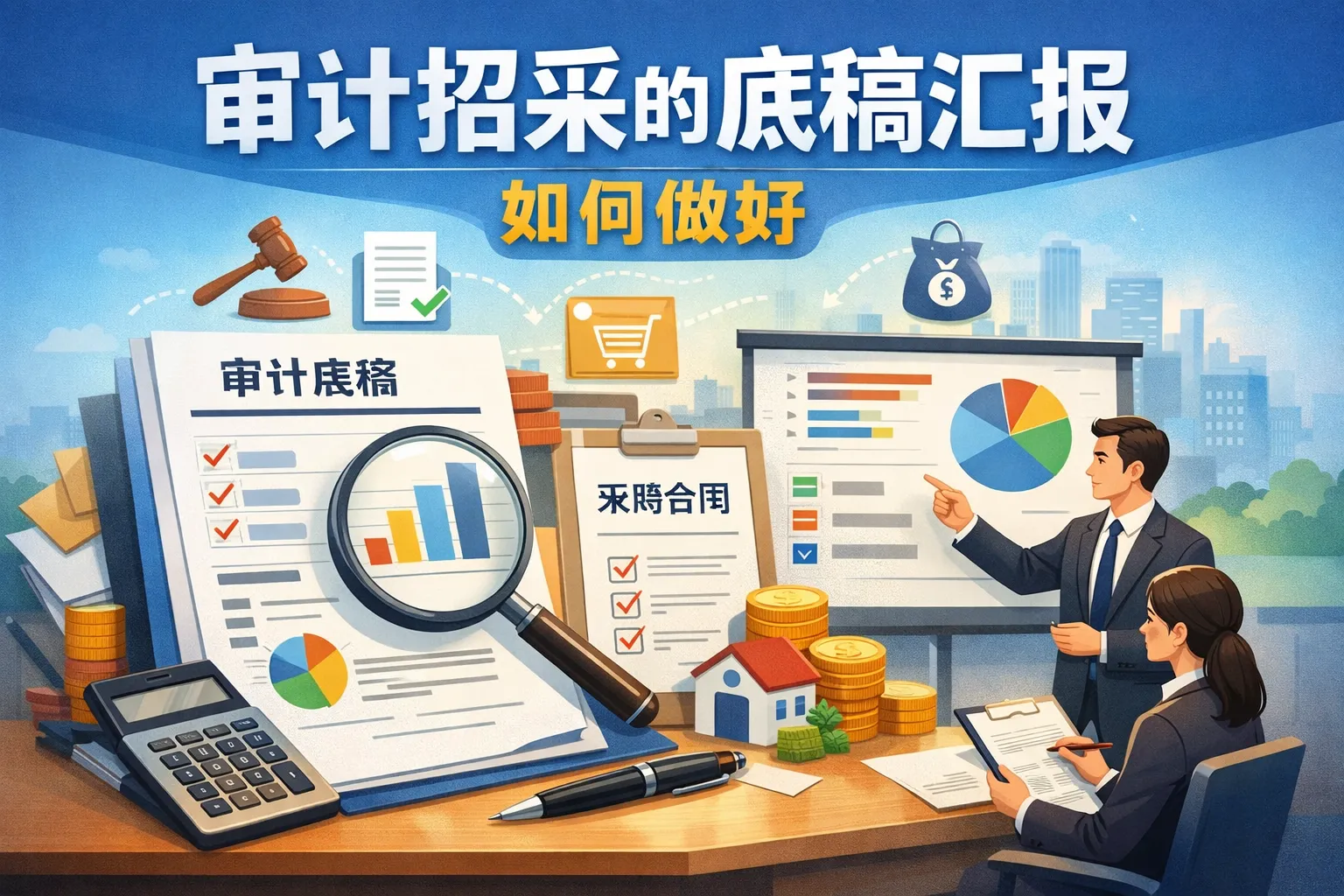 审计招采的底稿汇报如何做好