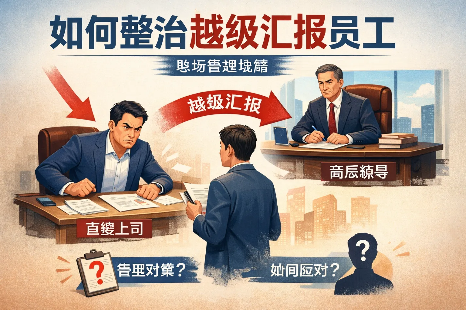 如何整治越级汇报员工