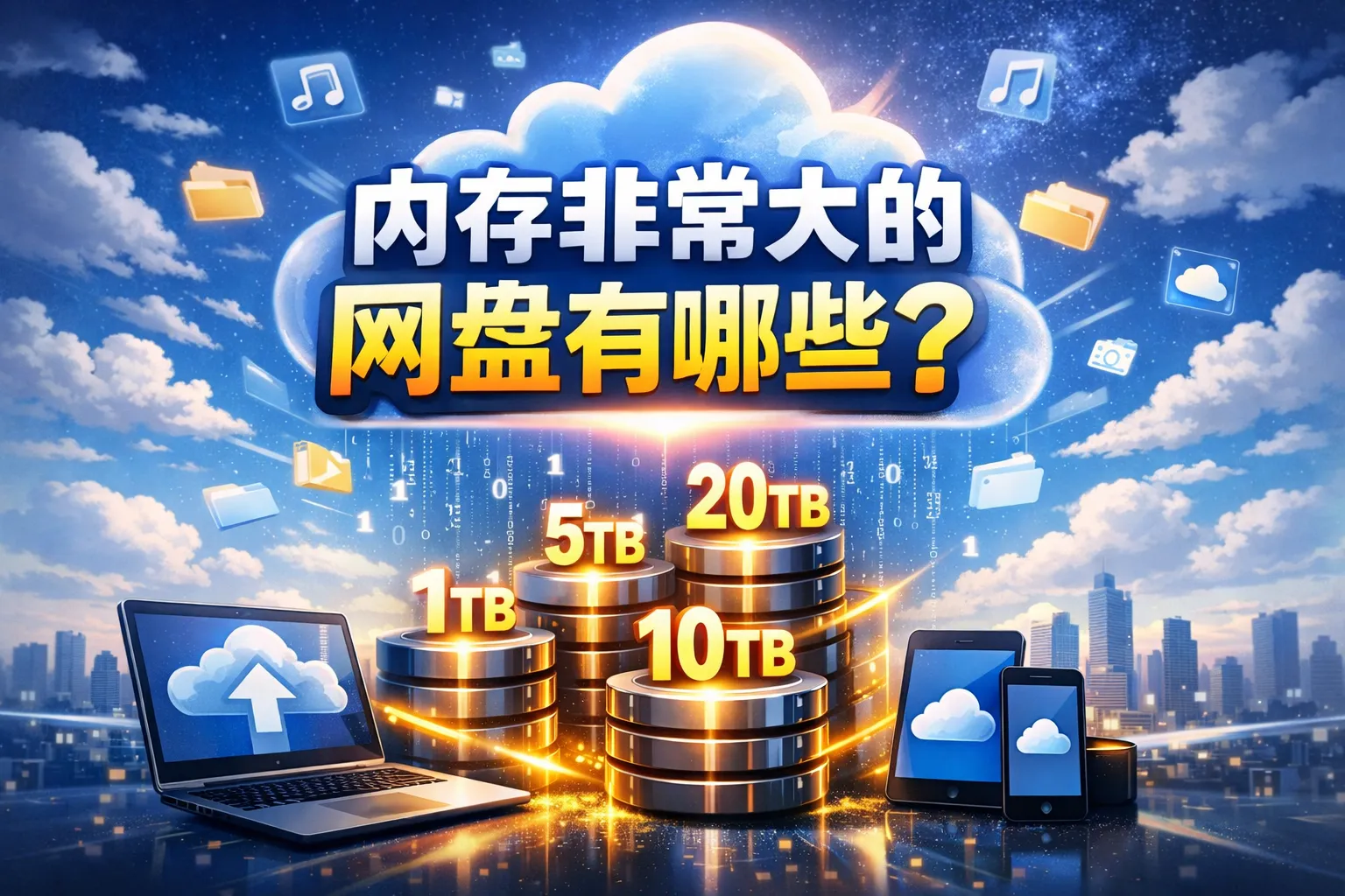 内存非常大的网盘有哪些