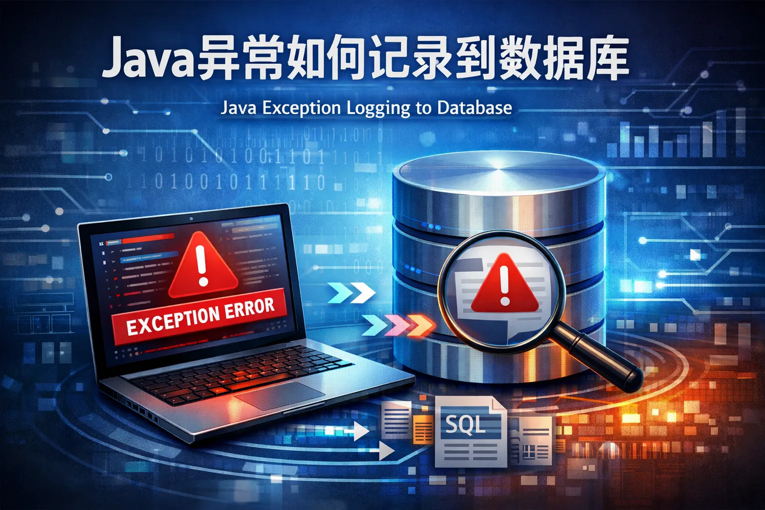 java异常如何记录到数据库
