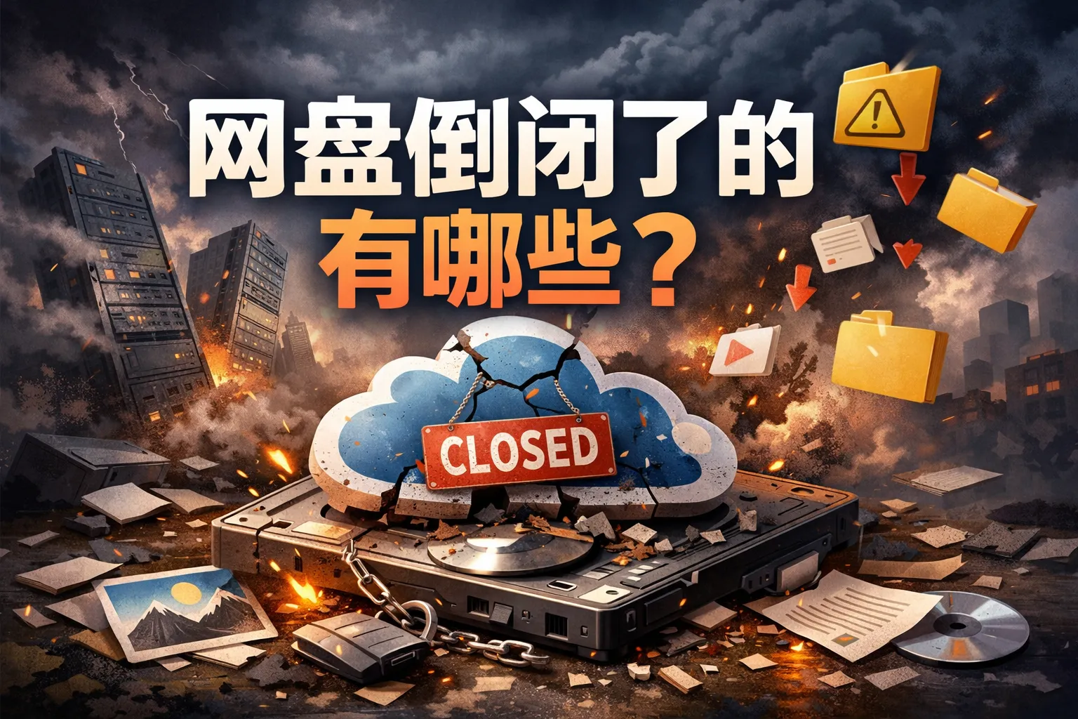 网盘倒闭了的有哪些