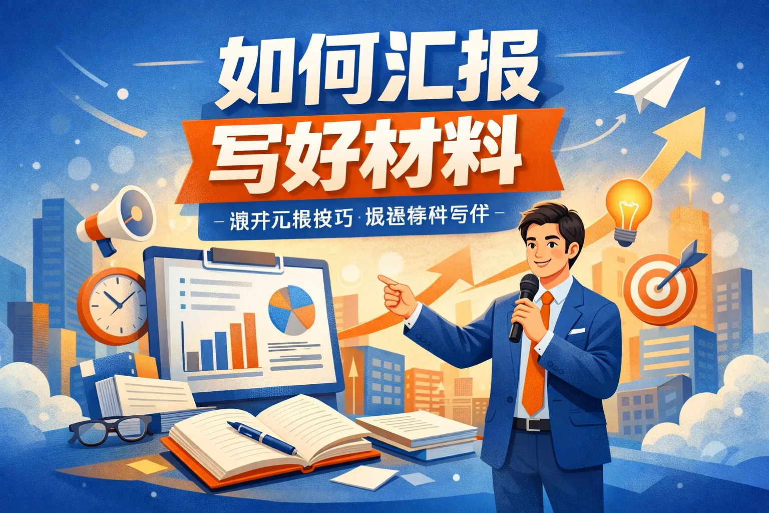 写好材料如何汇报