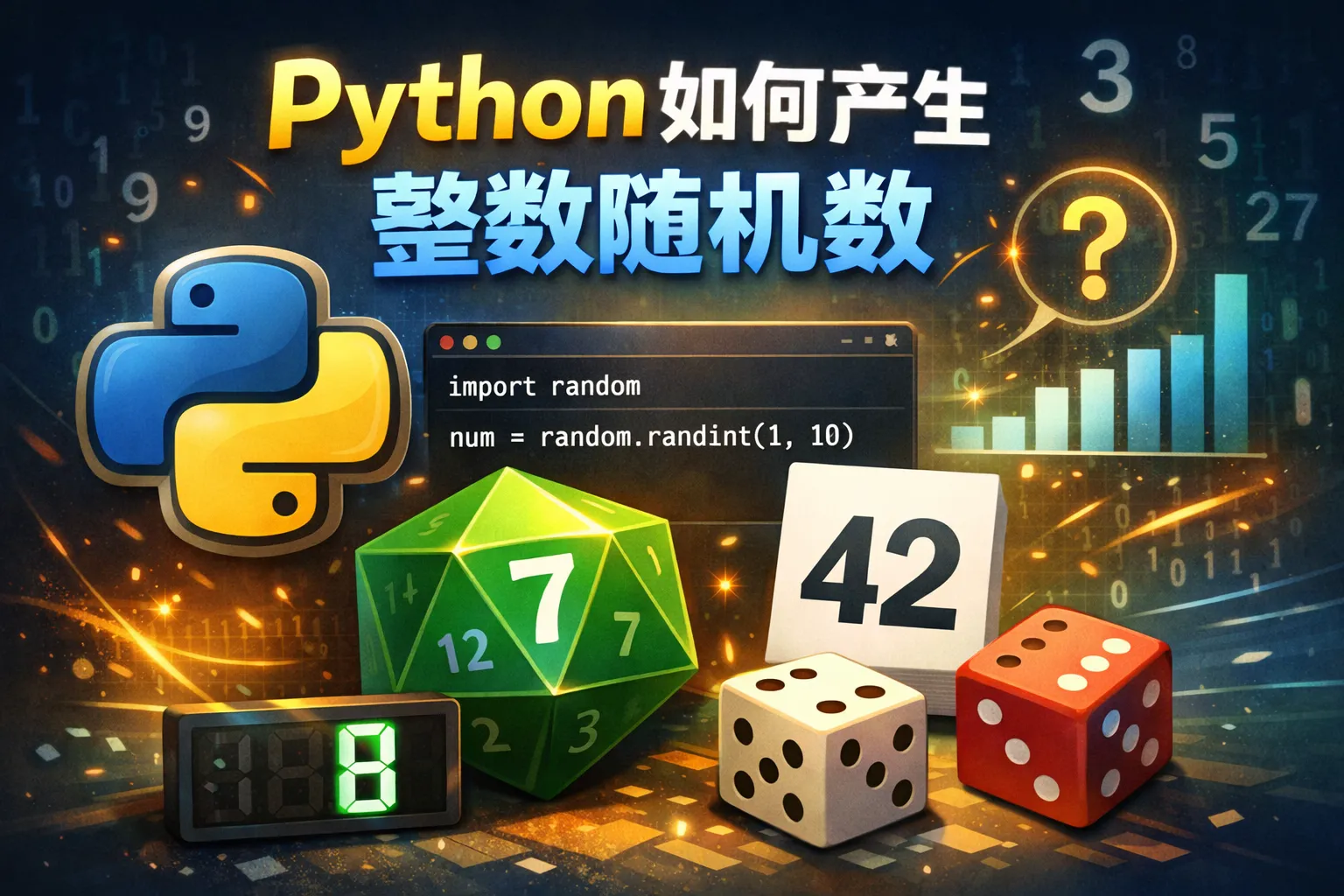 python如何产生整数随机数