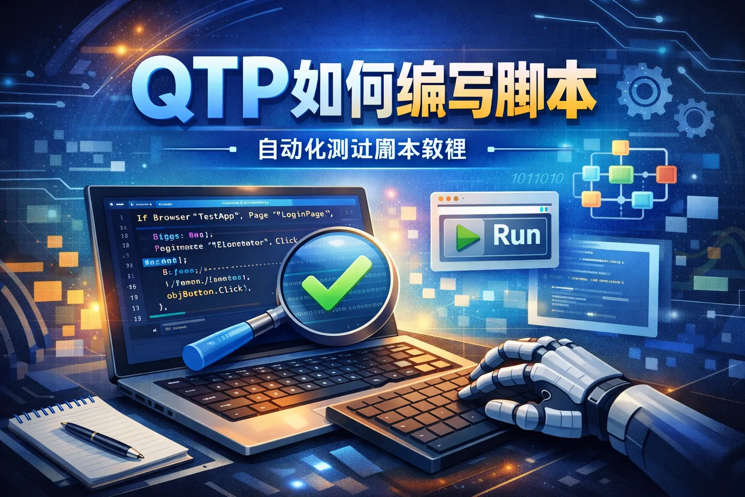 qtp如何编写脚本