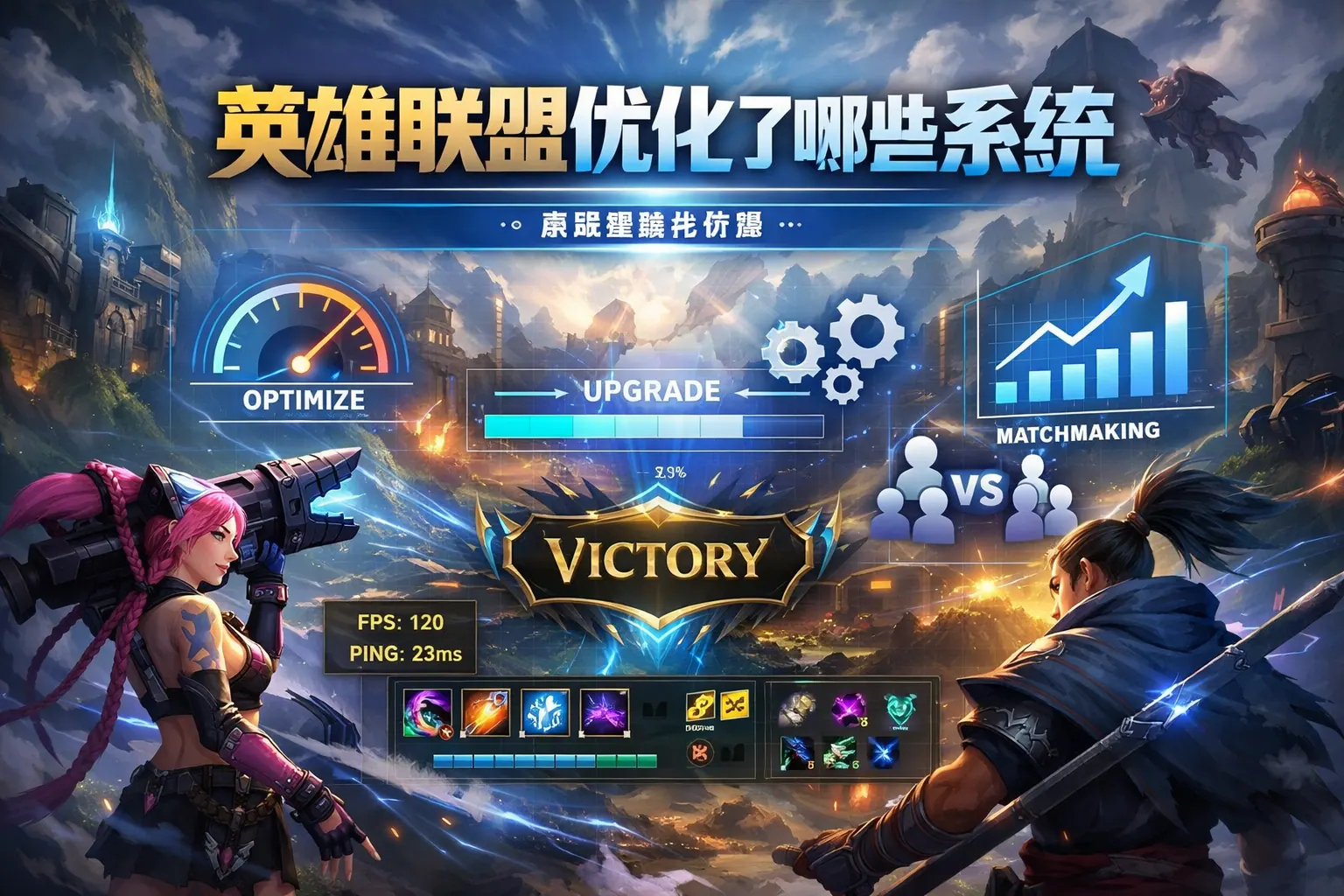 英雄联盟优化了哪些系统