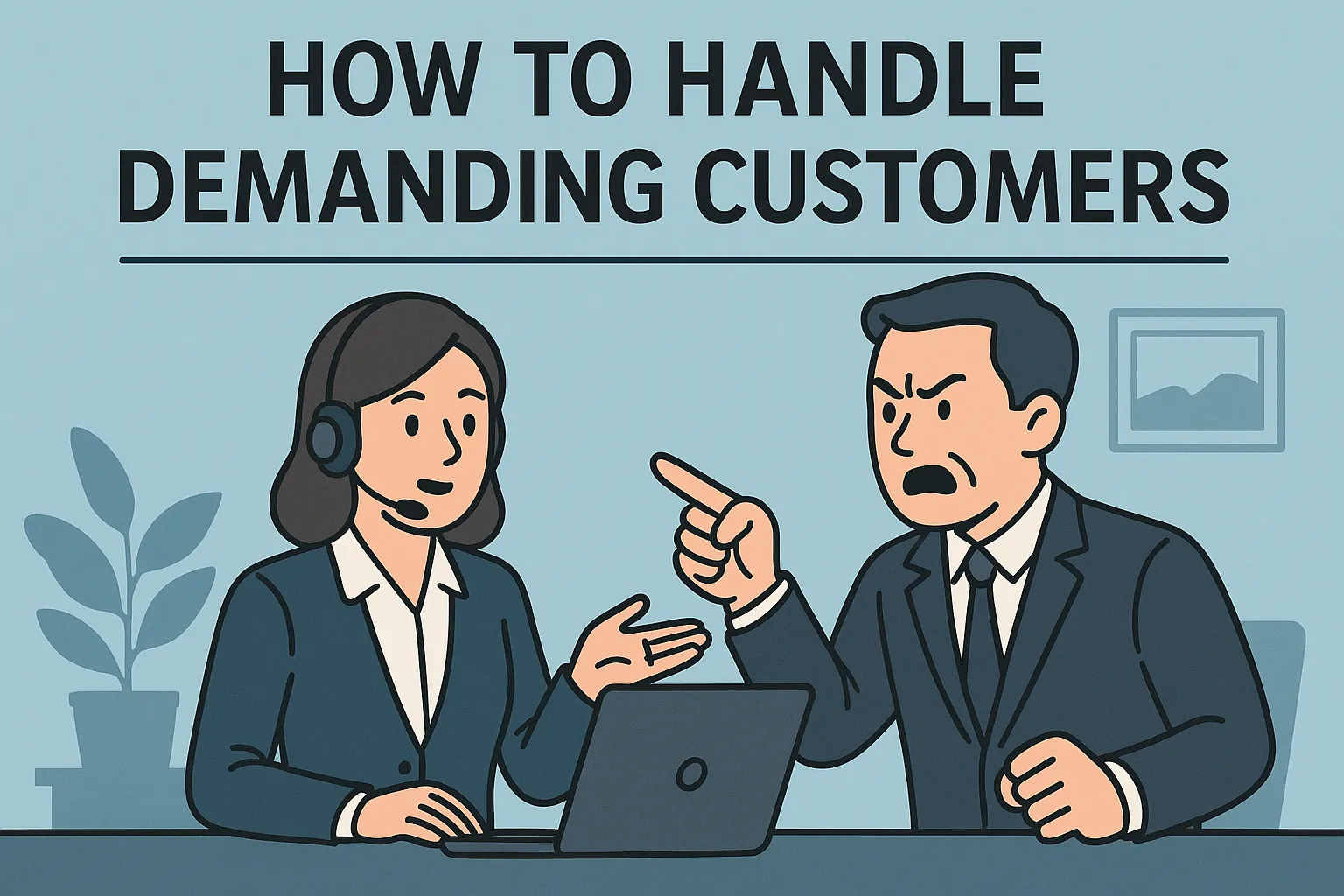 怎么应对强硬顾客的需求