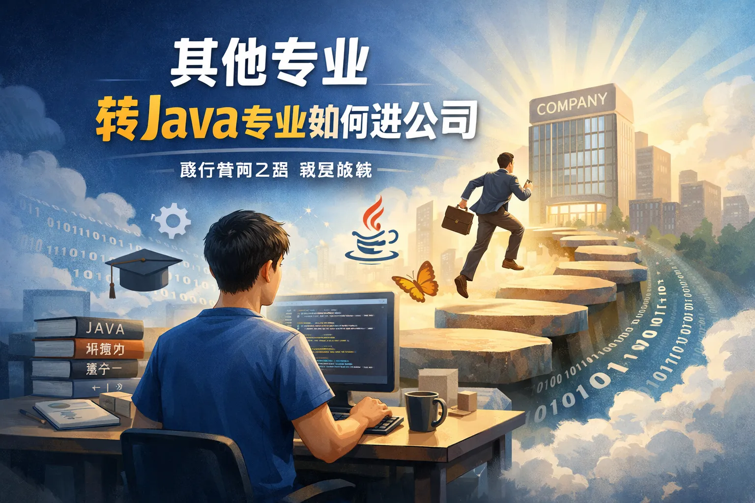 其他专业转java专业如何进公司