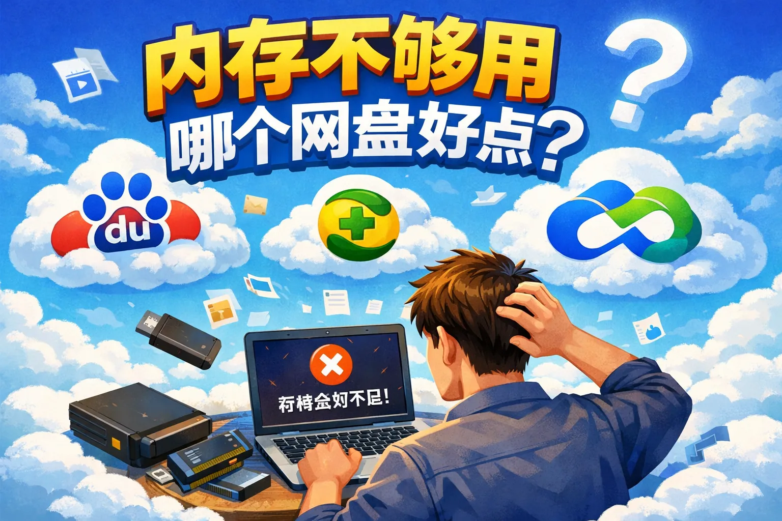 内存不够用哪个网盘好点