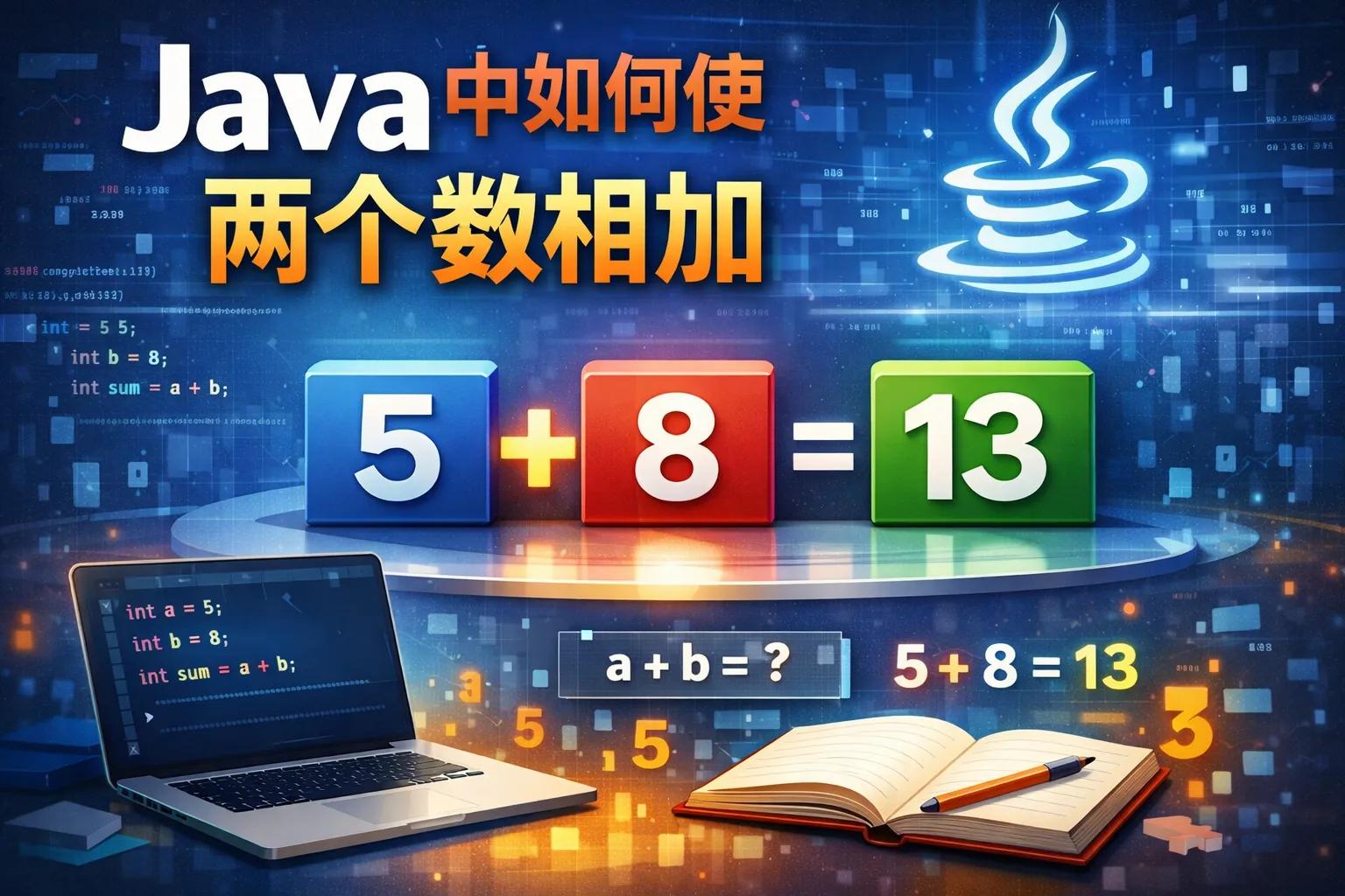 java中如何使两个数相加