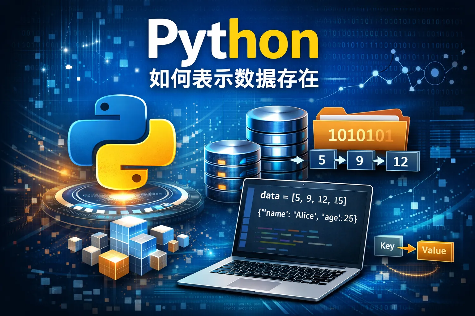 python如何表示数据存在
