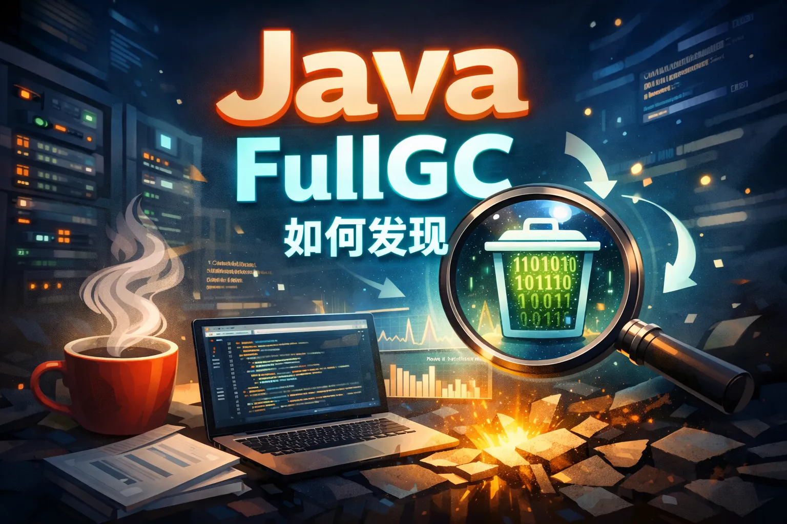 java fullgc如何发现