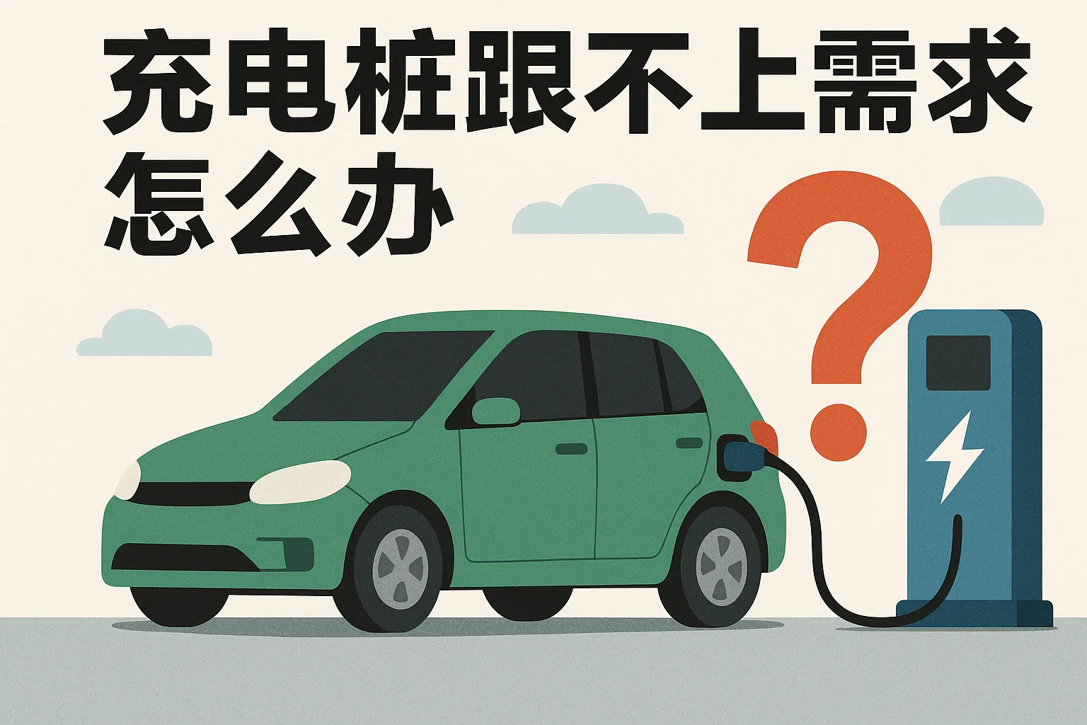 充电桩跟不上需求怎么办