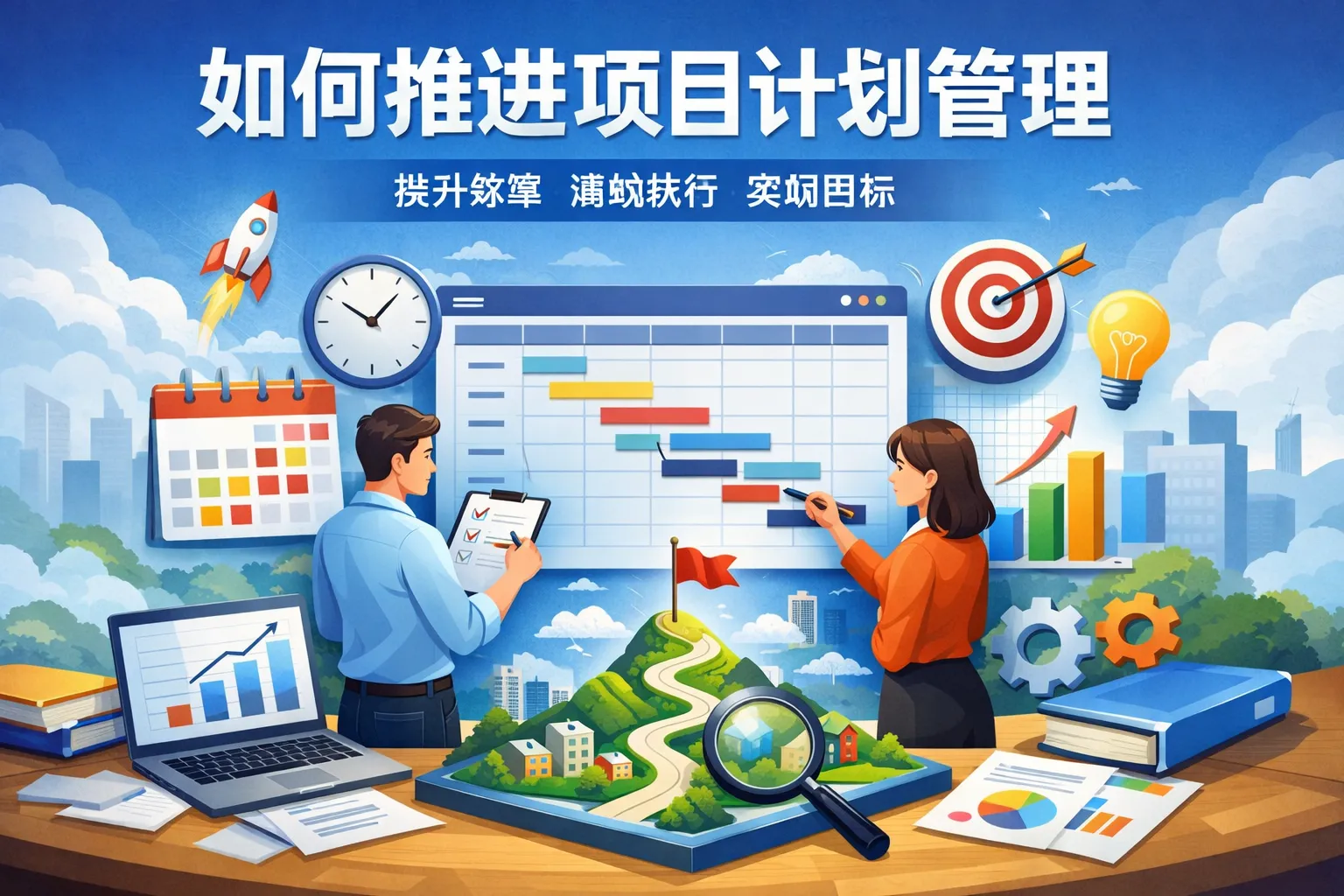 如何推进项目计划管理