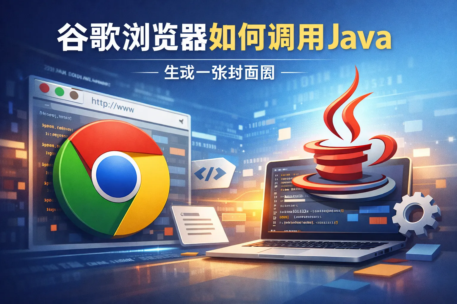 谷歌浏览器如何调用java