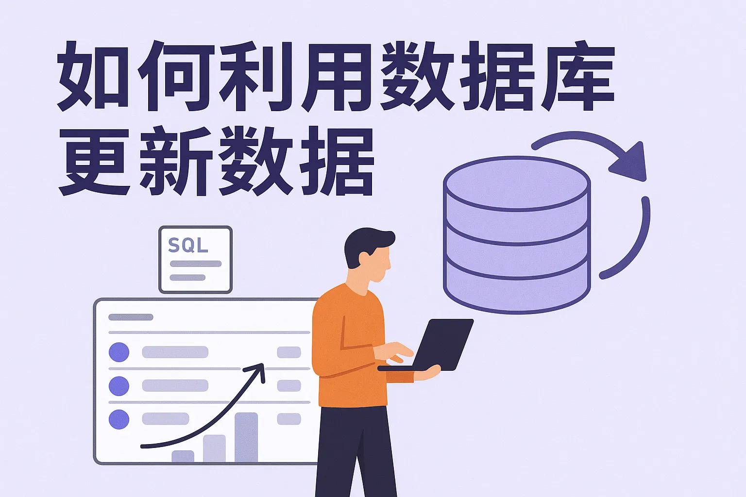 怎么利用数据库更新数据
