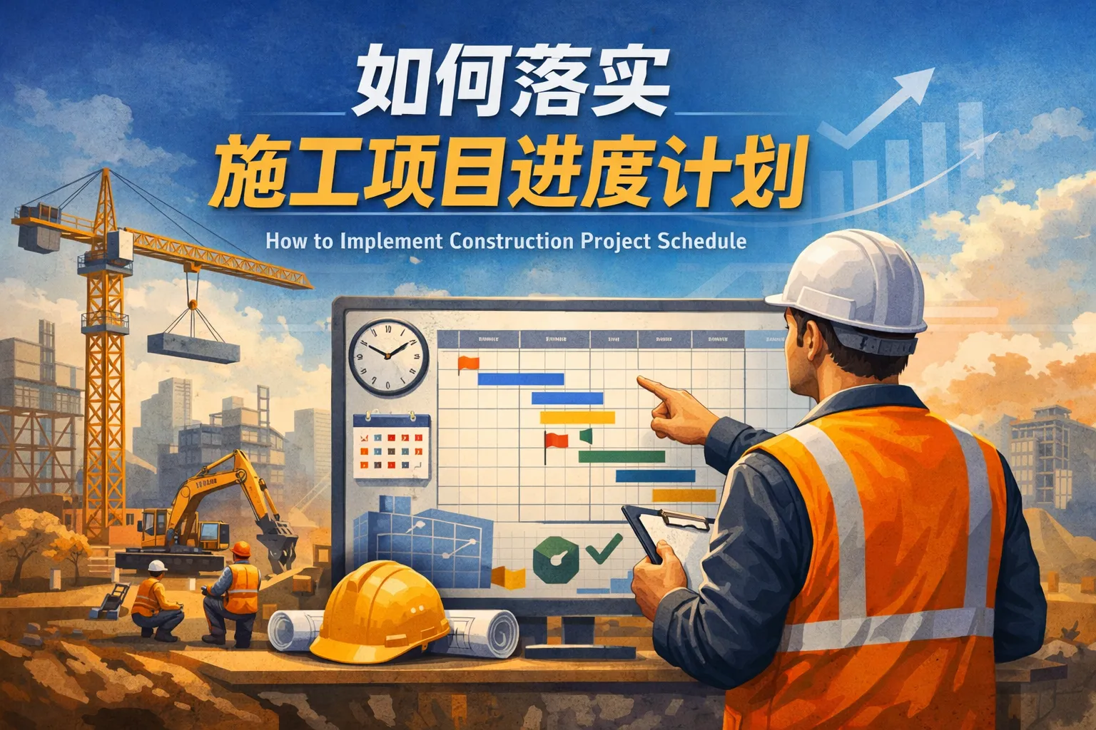 如何落实施工项目进度计划