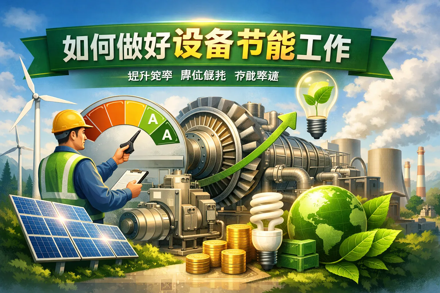如何做好设备节能工作