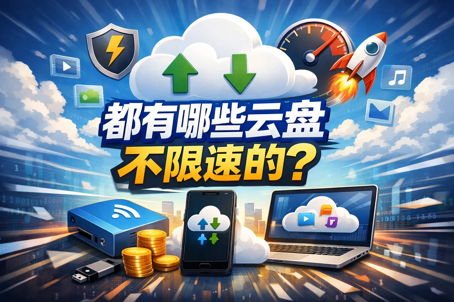 都有哪些云盘不限速的