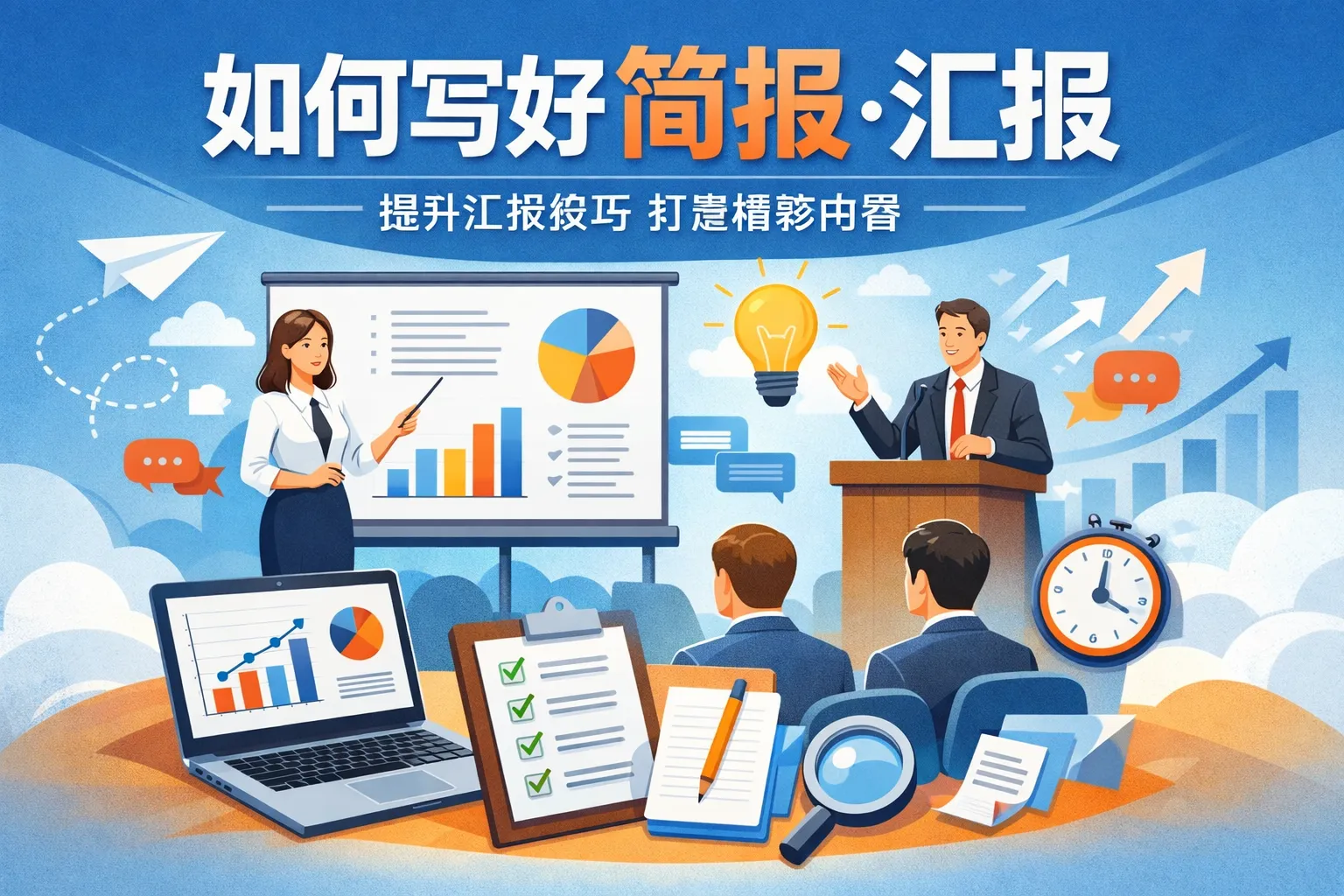 如何写好简报 汇报