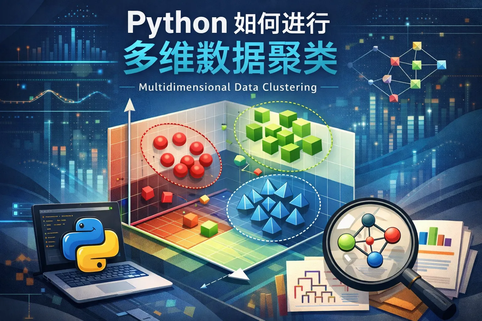 python 如何进行多维数据聚类