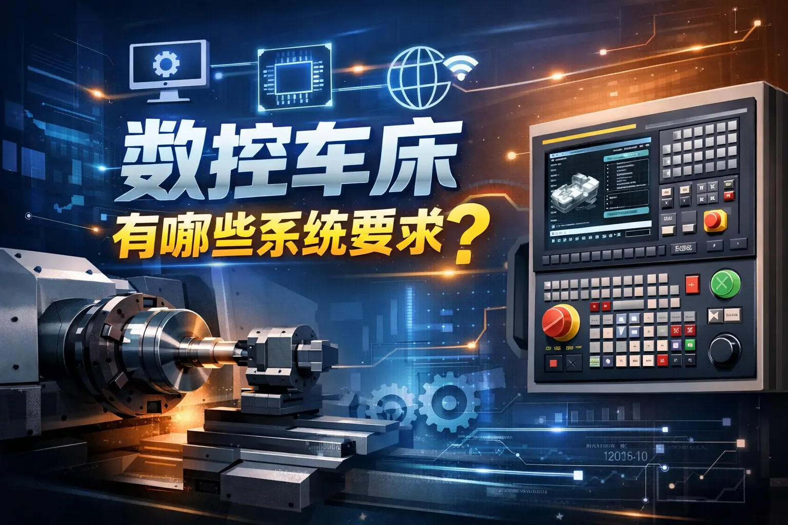数控车床有哪些系统要求