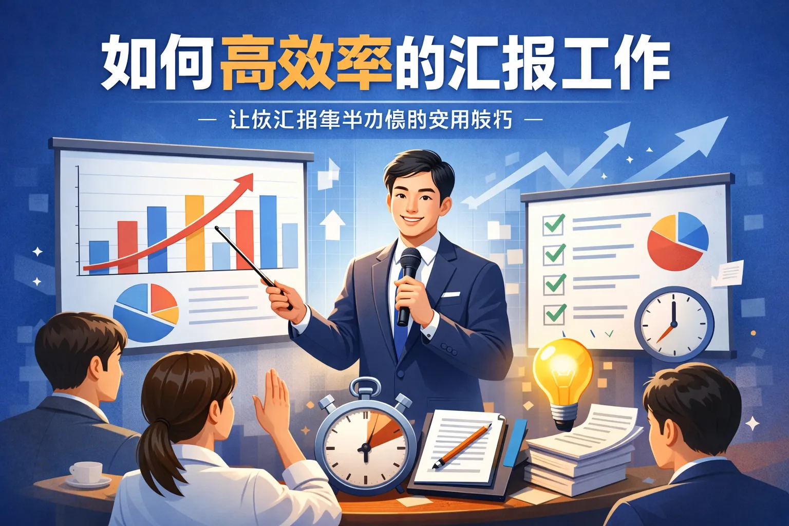 如何高效率的汇报工作
