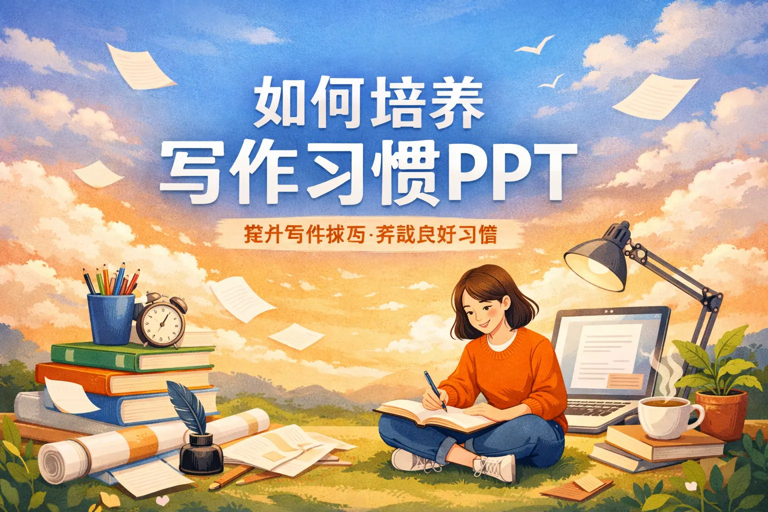 如何培养写作习惯ppt