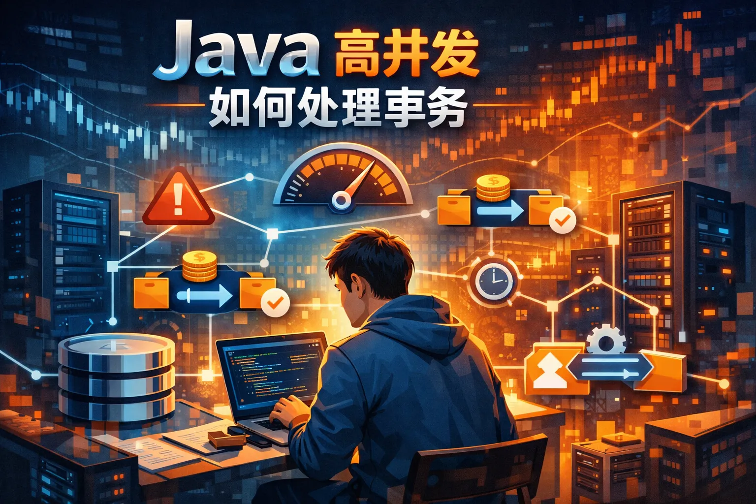 java 高并发如何处理事物