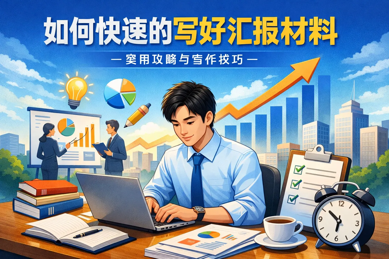 如何快速的写好汇报材料