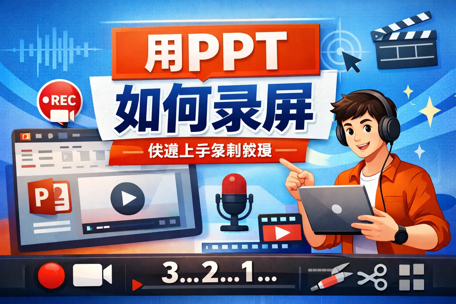 用ppt 如何录屏