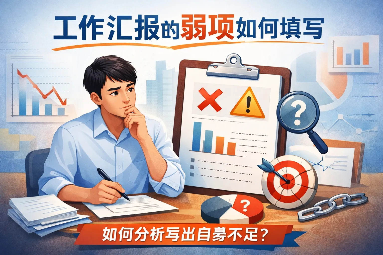 工作汇报的弱项如何填写