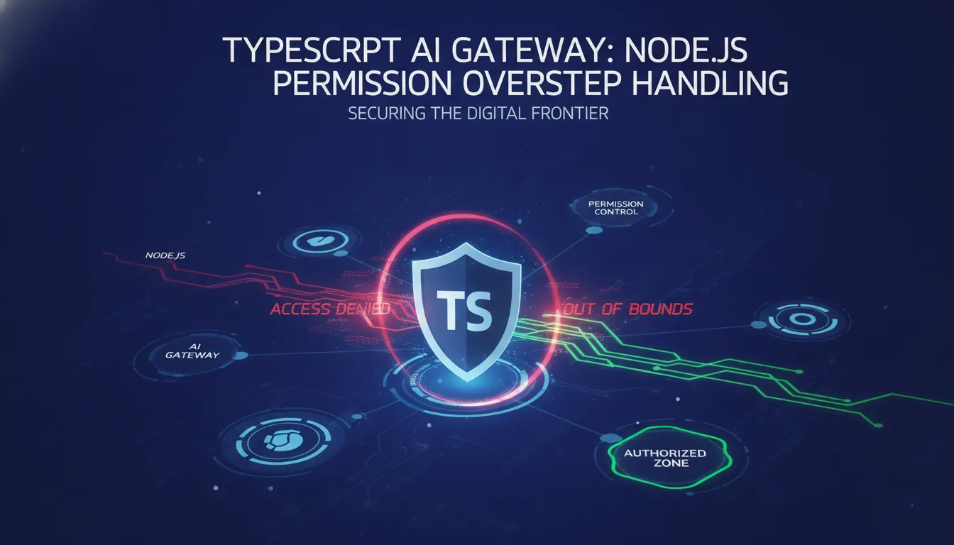 TypeScript AI 网关中 Node.js 怎么处理权限越界