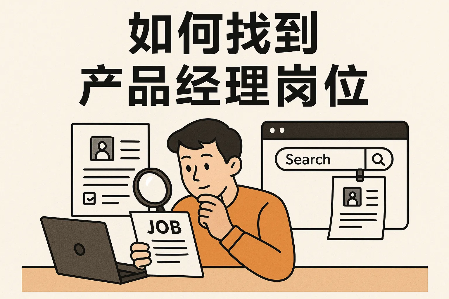 如何找到产品经理岗位